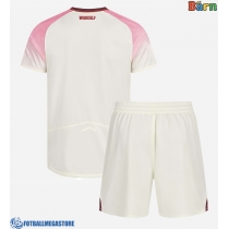 Fotballdrakt Barn Bayer Leverkusen Bortedraktsett 2025-26 Kortermet (+ Korte bukser)